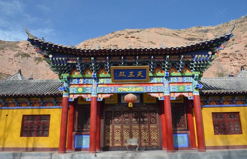 Zanghe tibetan tempel. Binnen Mongolië