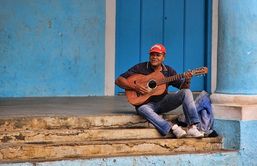 Straatmuzikant, Cuba